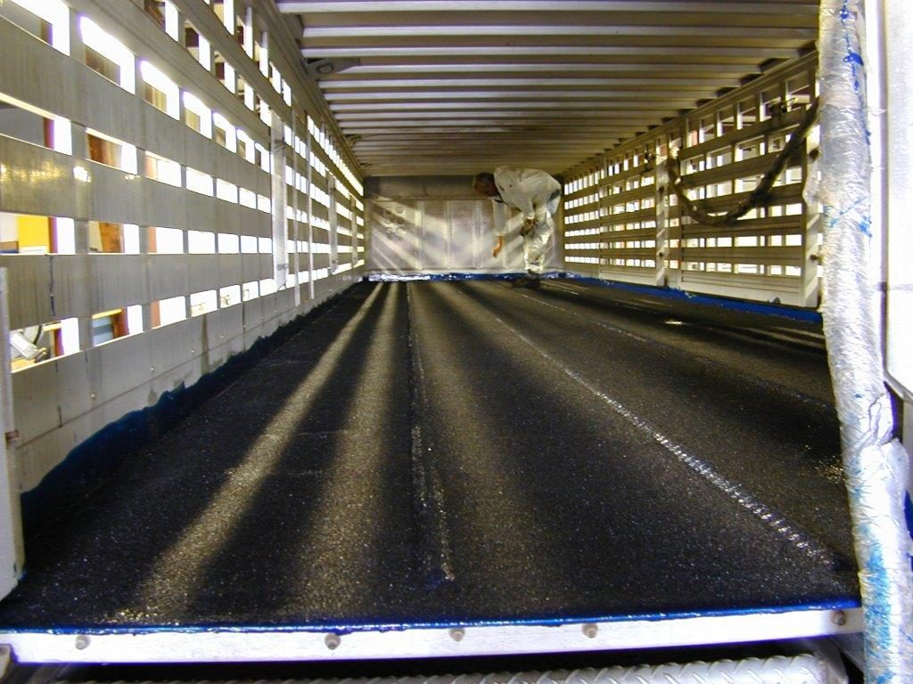 Travel trailer roof under fresh membrane